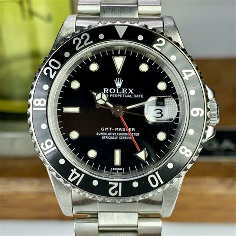 rolex 16700 vetroplastica|rolex gmt master 16700 bezel.